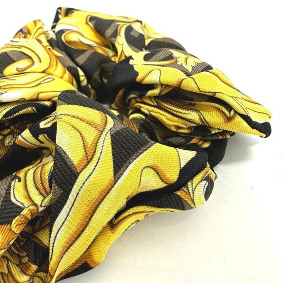 FENDI Versace collaboration FENDACE Scruchie Hair Elastic Zucca Unused - Picture 8 of 16